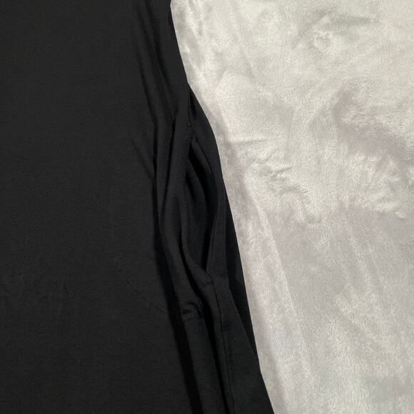 Bryn Walker Dress Womens Xl Black Maxi Pockets Lagenlook Flowy Minimal Capsule - Picture 6 of 16